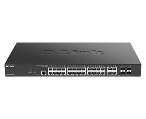 SWITCH D-LINK 24 PUERTOS POE GIGABIT ADMINISTRADO + 4 COMBO 1000BASET/SFP