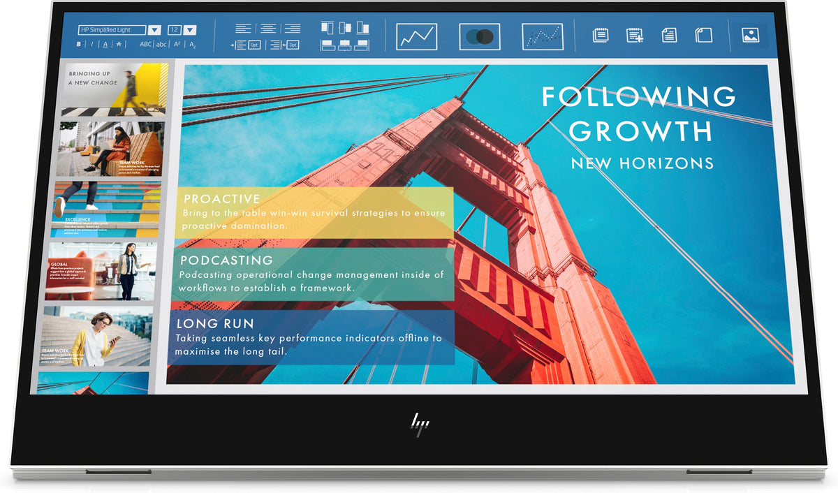 HP E14 G4 - LED Display - 14" - Portable - 1920 x 1080 Full HD (1080p) @ 60 Hz - IPS - 400 cd/m² - 800:1 - 5ms - 2xUSB-C - Chip Support