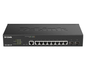 CONMUTADOR D-LINK CONMUTADOR GESTIONADO POE GBIT DE 8 PUERTOS INCL. 2 X SFP