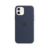 APPLE CAPA IPHONE 12/12 PRO 6.1 SILICONE CASE WITH MAGSAFE - DEEP NAVY