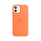 APPLE CAPA IPHONE 12/12 PRO 6.1 SILICONE CASE WITH MAGSAFE - KUMQUAT