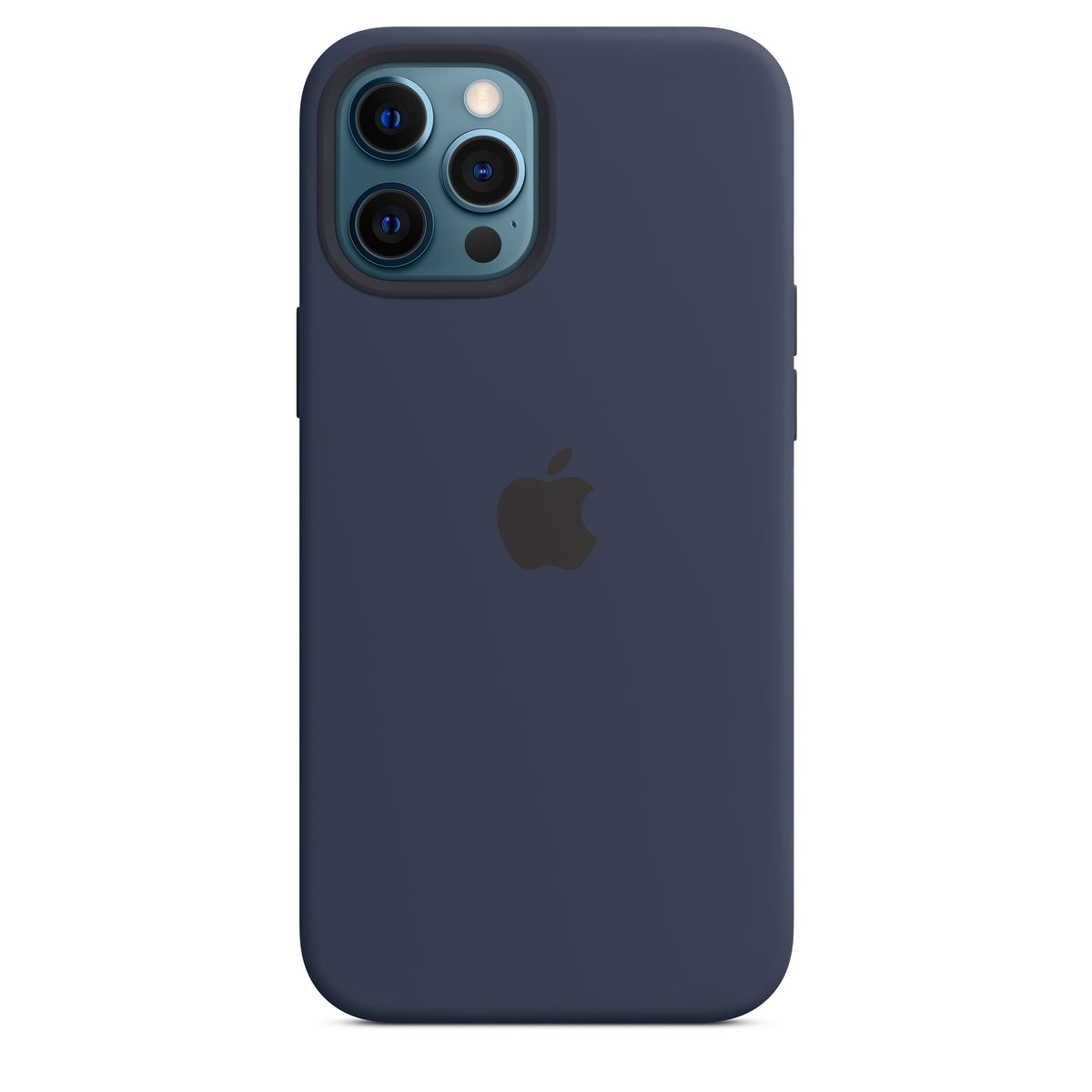 APPLE CAPA IPHONE 12 PRO 6.7 MAX SILICONE CASE WITH MAGSAFE - DEEP NAVY