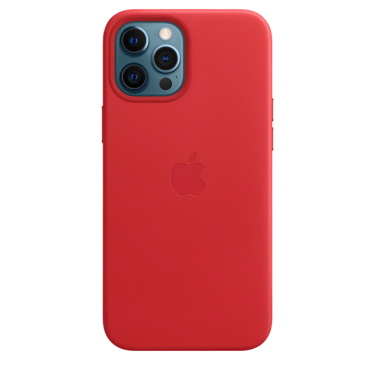 Funda de cuero con MagSafe para iPhone 12 Pro Max - (PRODUCT)RED