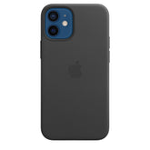 APPLE CAPA IPHONE 12 MINI 5.4 LEATHER CASE WITH MAGSAFE - BLACK