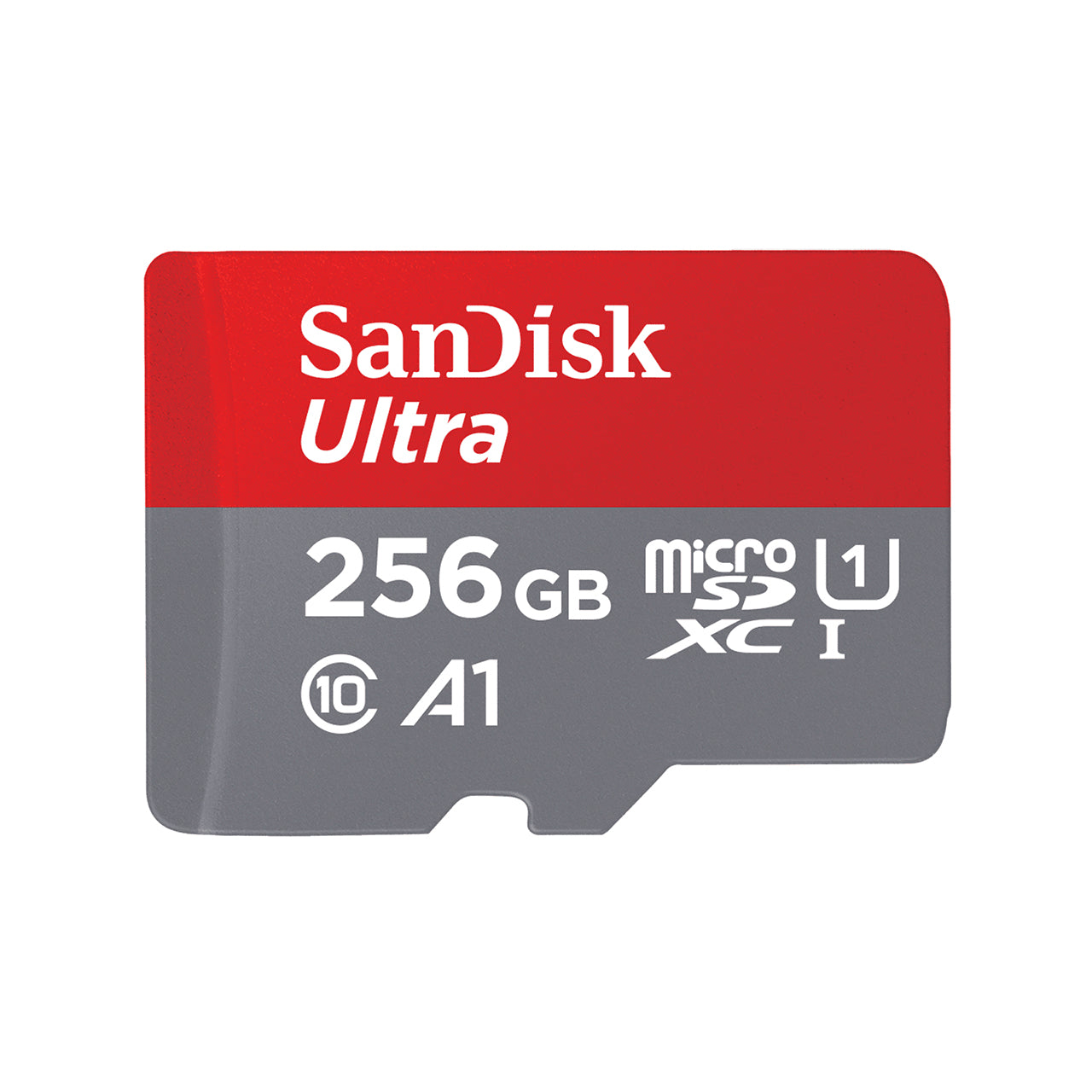 SanDisk Ultra - Flash Memory Card (microSDXC to SD Adapter Included) - 256 GB - Class 10 - microSDXC UHS-I