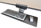 Ergotron Neo-Flex - Bandeja de armação de braço de teclado / rato - montável sob a mesa - preto