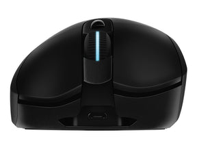 Logitech Wireless Gaming Mouse G703 LIGHTSPEED with HERO 16K Sensor - Rato - óptico - 6 botões - sem fios, com cabo - USB, LIGHTSPEED - recetor Logitech LIGHTSPEED (910-005640)