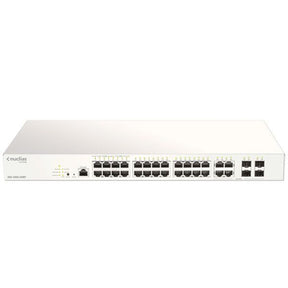 D-LINK NUCLIAS CLOUD SMART SWITCH POE+ 28-PORT GIGABIT 4X1G COMBO 370W