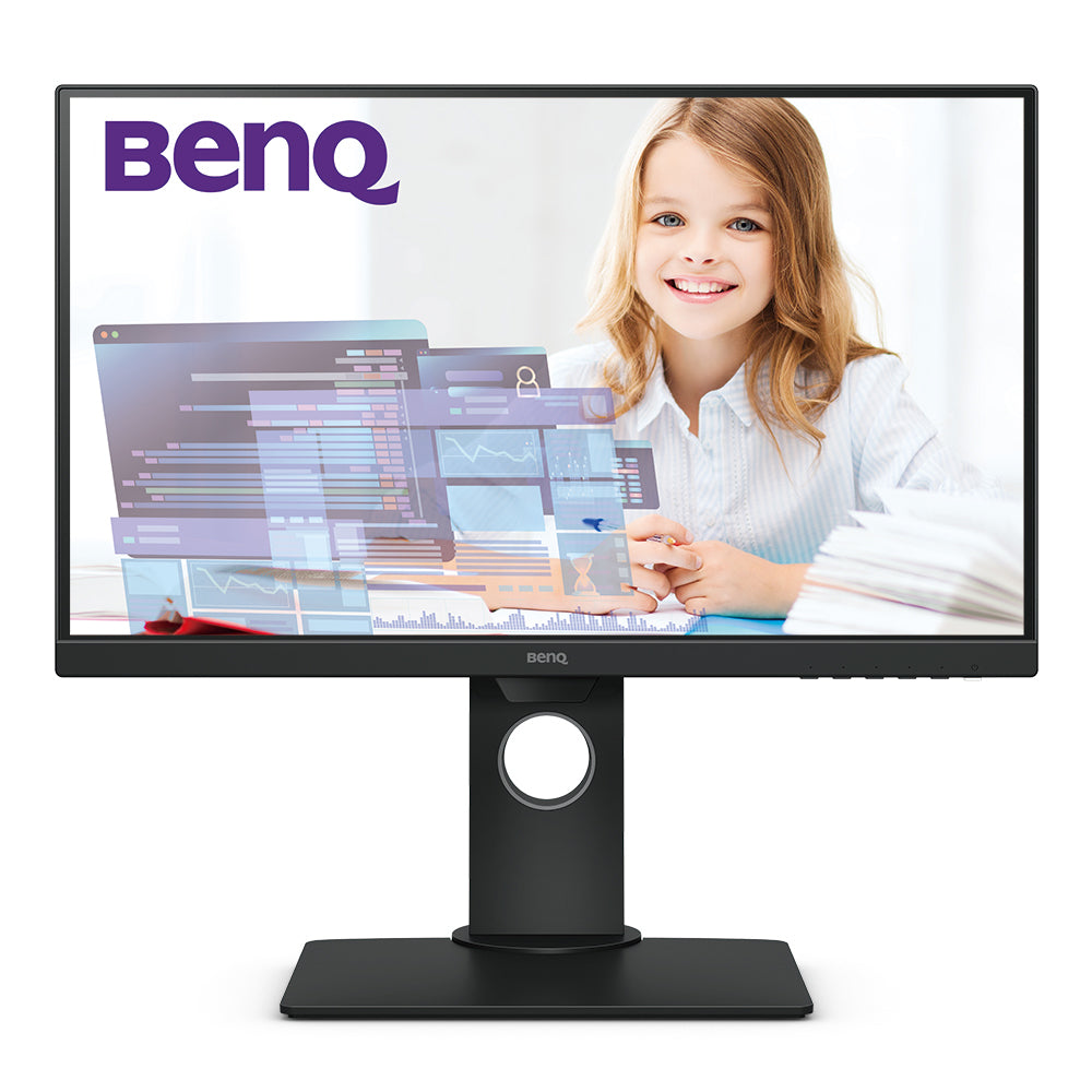 BenQ GW2480T - LED Display - 23.8" - 1920 x 1080 Full HD (1080p) - IPS - 250 cd/m² - 1000:1 - 5ms - HDMI, VGA, DisplayPort - speakers - black