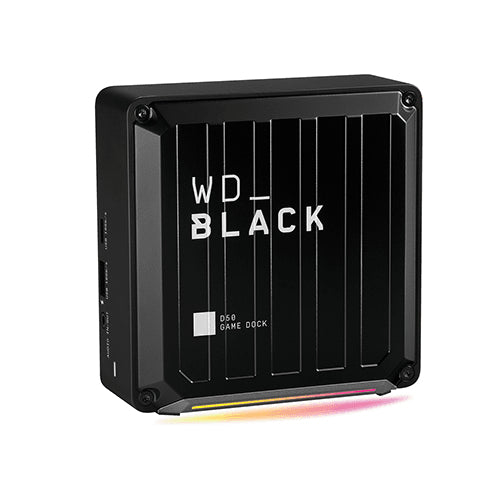 WD_BLACK D50 Game Dock WDBA3U0000NBK - Docking Station - Thunderbolt 3 - DP, Thunderbolt - GigE - EMEA