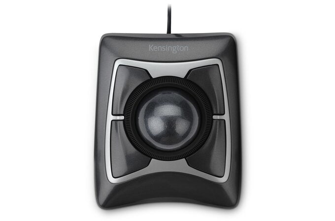 Kensington Expert Mouse - Trackball - right and left handed - optical - 4 buttons - with cable - USB - black