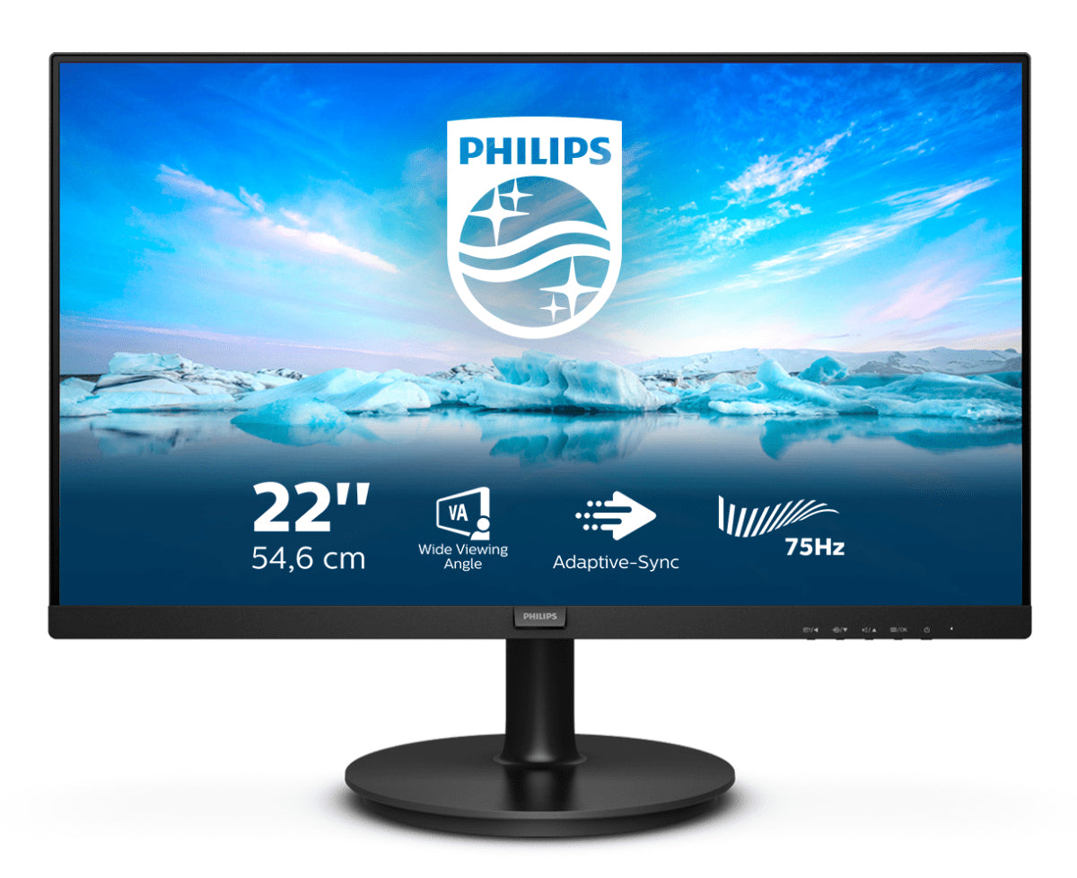 PHILIPS MONITOR VA 22 (21.5) 16:9 FHD VGA HDMI DP SPEAKERS 222V8LA/00