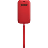 iPhone 12 Pro Max Leather Sleeve with MagSafe - (PRODUCT)RED