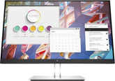 HP E24 G4 - Serie E - Pantalla LED - 23,8" - 1920 x 1080 Full HD (1080p) @ 60 Hz - IPS - 250 cd/m² - 1000:1 - 5ms - HDMI, VGA, DisplayPort - plata (base) , cabeza negra