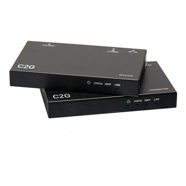 C2G HDMI HDBaseT Extender over Cat Box Transmitter to Box Receiver - 4K 60Hz - Extensor de Audio/Video - HDMI - hasta 70 m