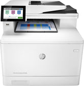 HP Color LaserJet Enterprise MFP M480f - Multifunction Printer - Color - Laser - Legal (216 x 356 mm) (original) - A4/Legal (media) - up to 27 ppm (copy) - up to 27 ppm (print) - 300 leaves - 33.6 Kbps - USB 2.0, Gigabit LAN, USB 2.0 host