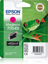 Epson T0543 - 13 ml - magenta - original - blister - ink cartridge - for Stylus Photo R1800, R800