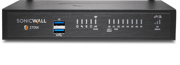 SonicWall TZ270 - Essential Edition - security appliance - 1 year TotalSecure - GigE - desktop