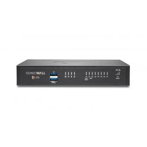 SonicWall TZ270 - Essential Edition - security appliance - GigE - SonicWALL Secure Upgrade Plus Program (3-year option) - desktop