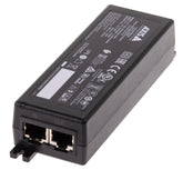 AXIS Midspan - Power Injector - AC 100-240 V - 30 Watt - Output connectors: 1 - Europe - black - for AXIS M4308, P1455, P3247, P3248, P3255, P3818, Q1715, Q1952, Q3536, Q3538, P37 Series