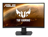 ASUS TUF Gaming VG24VQE - Monitor LED - gaming - curvo - 23.6" - 1920 x 1080 Full HD (1080p) @ 165 Hz - VA - 250 cd/m² - 3000:1 - 1 ms - 2xHDMI, DisplayPort - preto