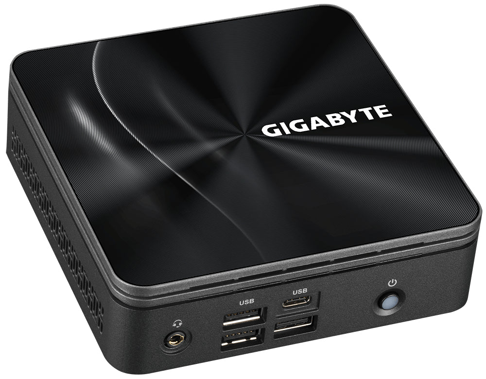 Gigabyte BRIX GB-BRR3-4300 (rev. 1.0) - Barebone - Ultra Compact PC Kit - 1 x Ryzen 3 4300U / 2.7 GHz - RAM 0 GB - Radeon Graphics - GigE, 2.5 GigE - WLAN: 802.11a/b/g/n/ac/ax, Bluetooth 5.1