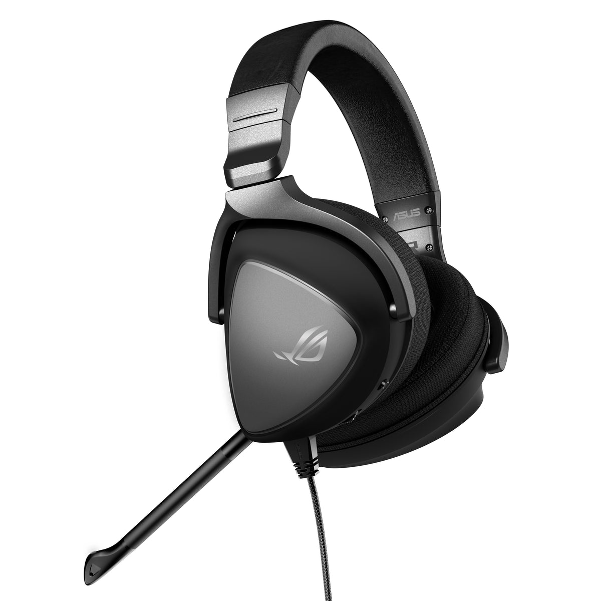 ASUS ROG Delta S - Headphones - Full Size - With Cable - USB, USB-C - Black