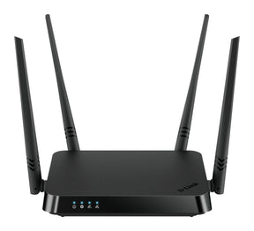 D-LINK ROUTER WIRELESS AC1200 WI-FI GIGABIT WITH EXTERNAL ANTENNAS