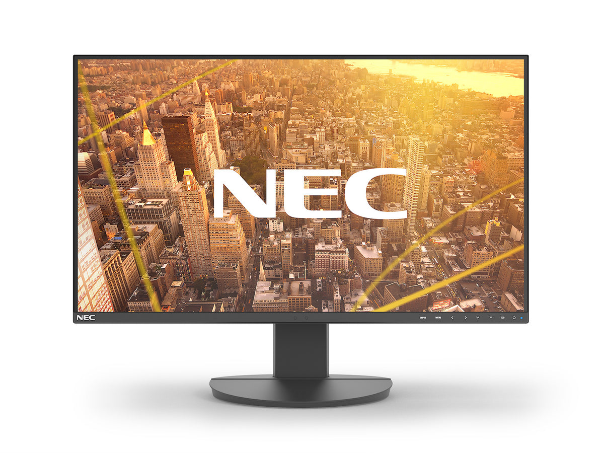 NEC MultiSync EA242F - Monitor LED - 23,8" - 1920 x 1080 Full HD (1080p) @ 60 Hz - IPS - 250 cd/m² - 1000:1 - 5 ms - HDMI, VGA, DisplayPort, USB-C - altavoces - negro