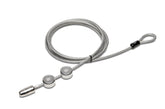 Kensington Locking Kit - Security Cable Lock - Silver - 2.44 m - for Apple Pro Display XDR