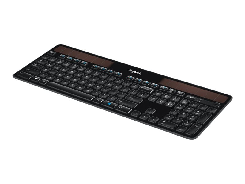 Logitech Wireless Solar K750 - Keyboard - Wireless - 2.4GHz - French