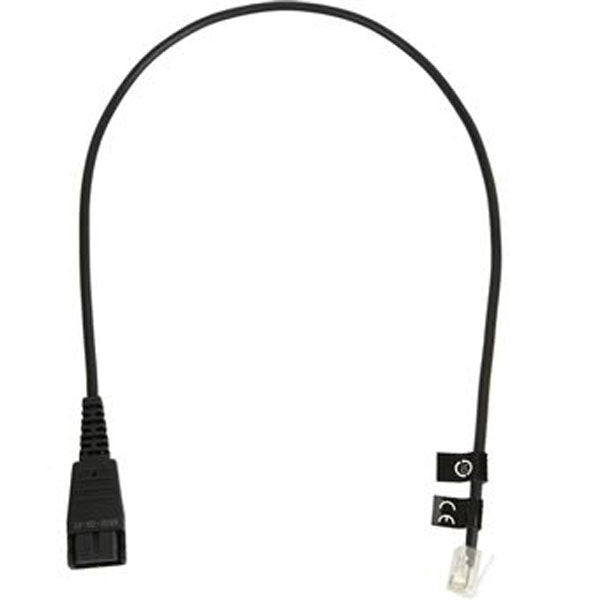 JABRA RJ-10 MALE HEADSET CABLE FOR QUICK DISCONNECT #PROMO #BLACK FRIDAY