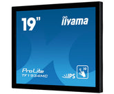 iiyama ProLite TF1934MC-B7X - Monitor LED - 19" - bisel abierto - pantalla táctil - 1280 x 1024 - IPS - 350 cd/m² - 1000:1 - 14 ms - HDMI, VGA, DisplayPort - negro