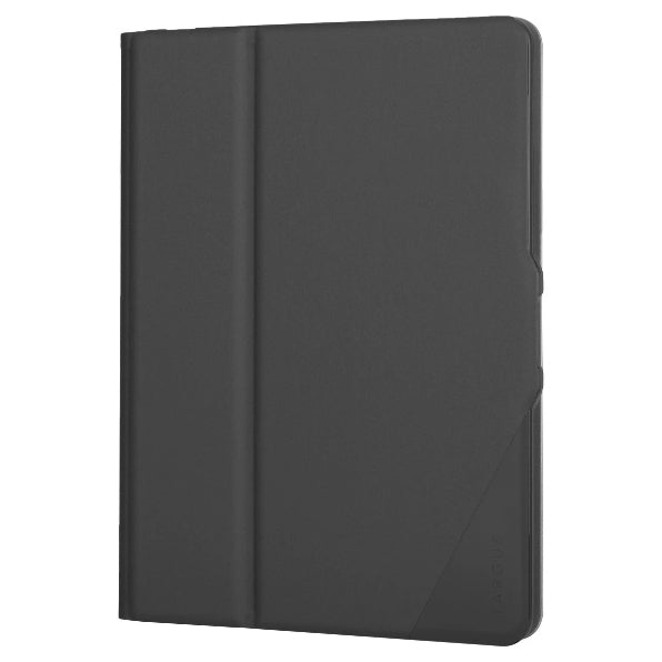 Targus VersaVu Antimicrobial Slim Case - Tablet Flip Cover - Soft Thermoplastic Polyurethane (TPU) - Black - 10.2" - for Apple 10.2-inch iPad (7th Gen, 8th Gen, 9th Gen)