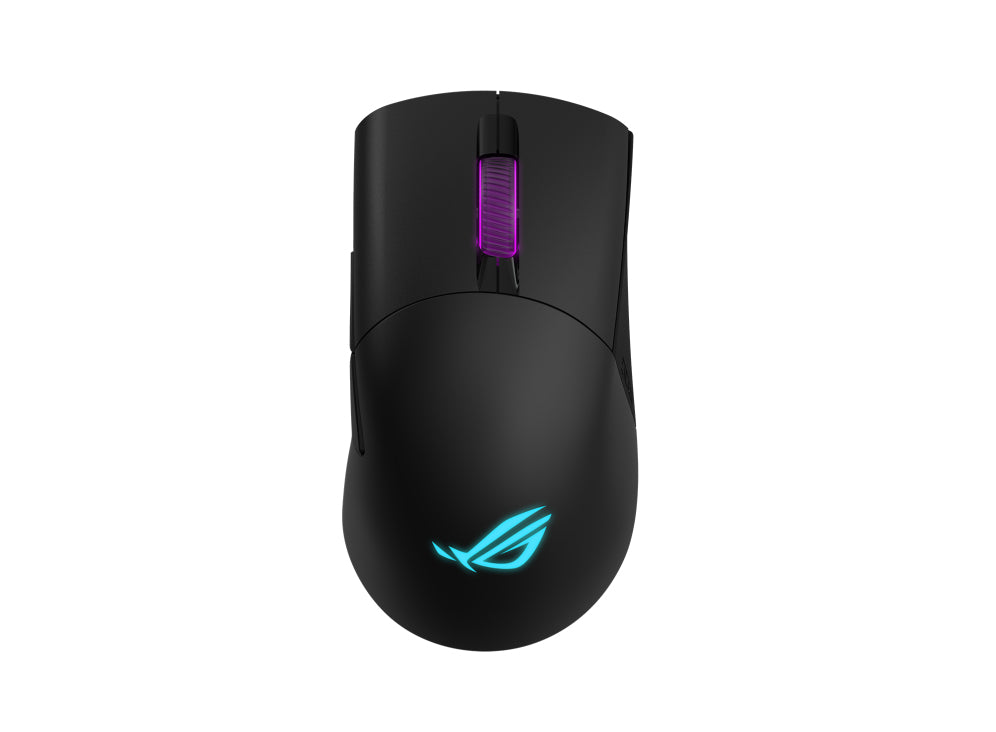 ASUS ROG Keris Wireless - Mouse - Ergonomic - Optical - 5 Buttons - Wireless, Wired - USB, Bluetooth, 2.4GHz - Black