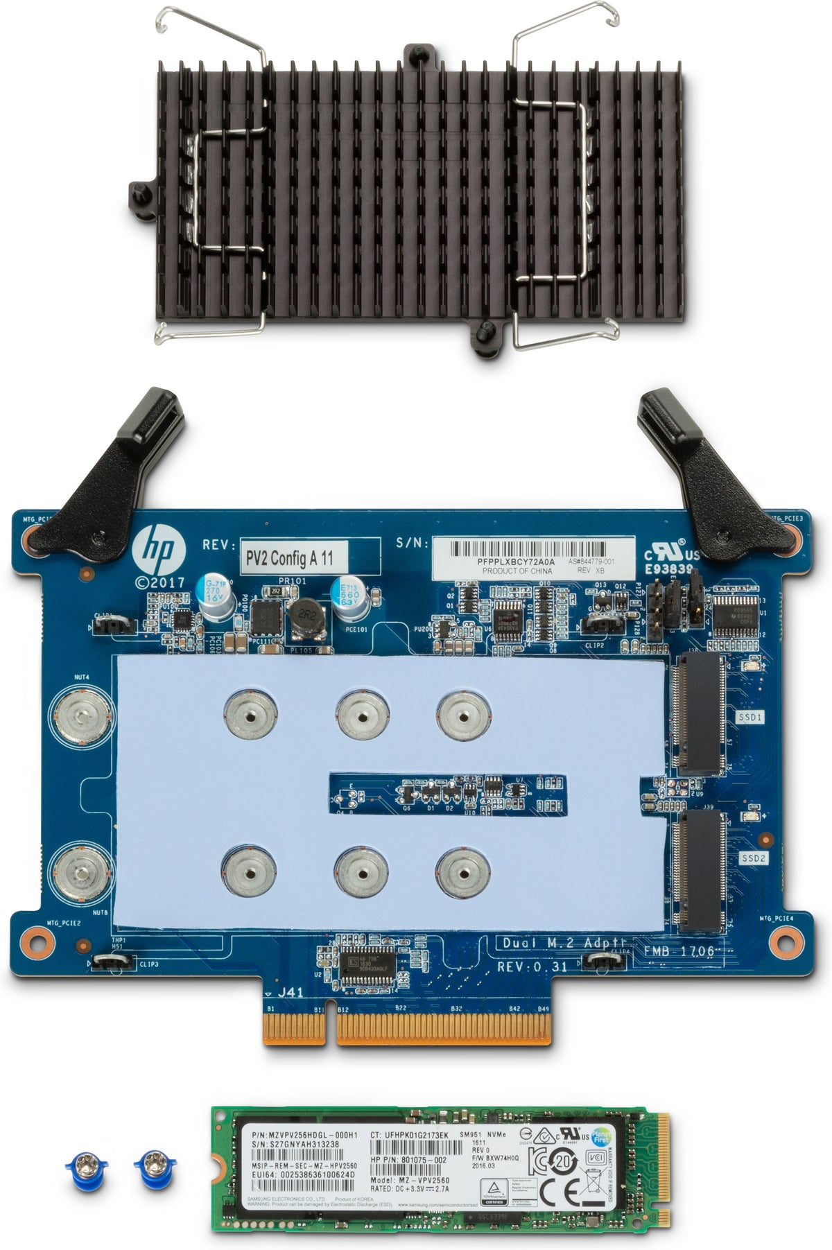 HP Z Turbo Drive - SSD - encrypted - 2 TB - internal - M.2 - TCG Opal Encryption 2.0 - for Workstation Z2 G5 (tower)