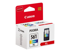 Canon CL-561XL - Color (cian, magenta, amarillo) - original - cartucho de tinta - para PIXMA TS5350, TS5350a, TS5351, TS5351a, TS5352, TS5352a, TS5353, TS5353a, TS7450, TS7451 (3730C001)