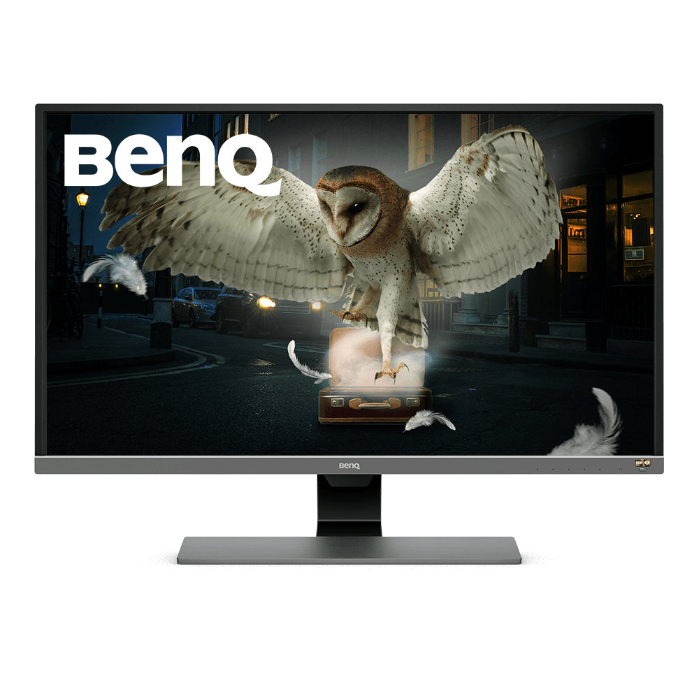 BenQ EW3270U - Pantalla LED - 31,5" - 3840 x 2160 4K UHD (2160p) @ 60 Hz - VA - 300 cd/m² - 3000:1 - HDR10 - 4 ms - 2xHDMI, DisplayPort, USB-C - altavoces - gris metalizado