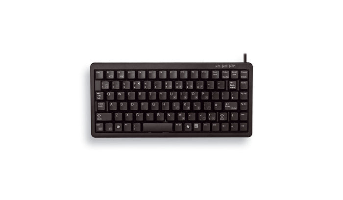 CHERRY G84-4100 Compact Keyboard - Keyboard - PS/2, USB - UK - Black