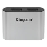 Kingston Workflow - Leitor de cartão (microSDHC UHS-I, microSDXC UHS-I, microSDHC UHS-II, microSDXC UHS-II) - USB-C 3.2 Gen 1