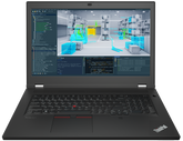 Lenovo ThinkPad P17 Gen 2 20YU - Intel Core i7 11850H / 2.5 GHz - vPro - Win 10 Pro 64-bit - RTX A3000  - 32 GB RAM - 1 TB SSD TCG Opal Encryption 2, NVMe - 17.3" IPS 1920 x 1080 (Full HD) - Wi-Fi 6E - preto - kbd: Português - com 3 Anos de Assistênc