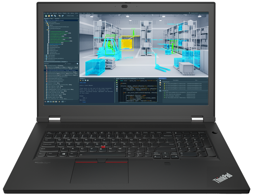 Lenovo ThinkPad P17 Gen 2 20YU - Intel Core i7 11850H / 2.5 GHz - vPro - Win 10 Pro 64-bit - RTX A3000  - 32 GB RAM - 1 TB SSD TCG Opal Encryption 2, NVMe - 17.3" IPS 1920 x 1080 (Full HD) - Wi-Fi 6E - preto - kbd: Português - com 3 Anos de Assistênc