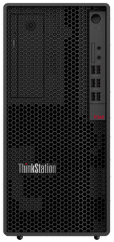 Lenovo ThinkStation P348 30EQ - Torre - 1 x Core i7 11700 / 2.5 GHz - RAM 16 GB - SSD 512 GB - TCG Opal Encryption, TLC - Radeon Pro WX 3200  - GigE - Win 11 Pro - monitor: nenhum - teclado: Português - preto fosco