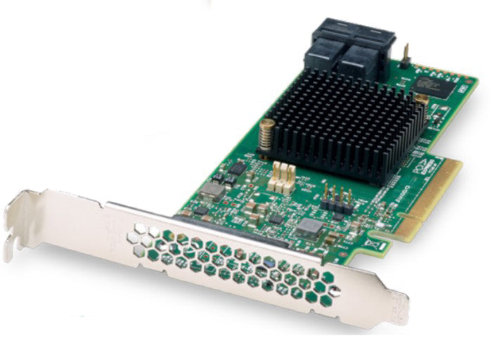 Broadcom HBA 9500-16i Tri-Mode - Controlador de memoria - 16 canales - SATA 6 Gb/s / SAS 12 Gb/s / PCIe 4.0 (NVMe) - PCIe 4.0 x8