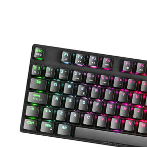 Keyboard MARS GAMING MKREVO PRO RGB MECHANICAL TKL FULL KEYBOARD, OUTEMU SQ RED, PORTU (MKREVOPROBRPT)