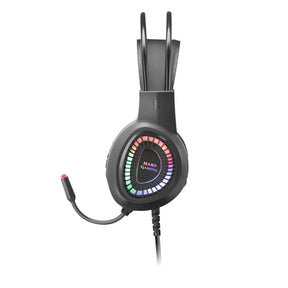 Headphones MARS GAMING MH220 ARGB FLOW HEADSET + MICROPHONE, SUPERBASS, ERGO, MULTIPLATFORM (MH220)