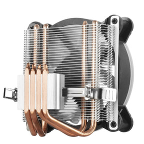 Cooler MARS GAMING MCPU220 CPU COOLER, ARGB 12CM PWM FAN, 4X HEATPIPE, 140W, BLACK (MCPU220)