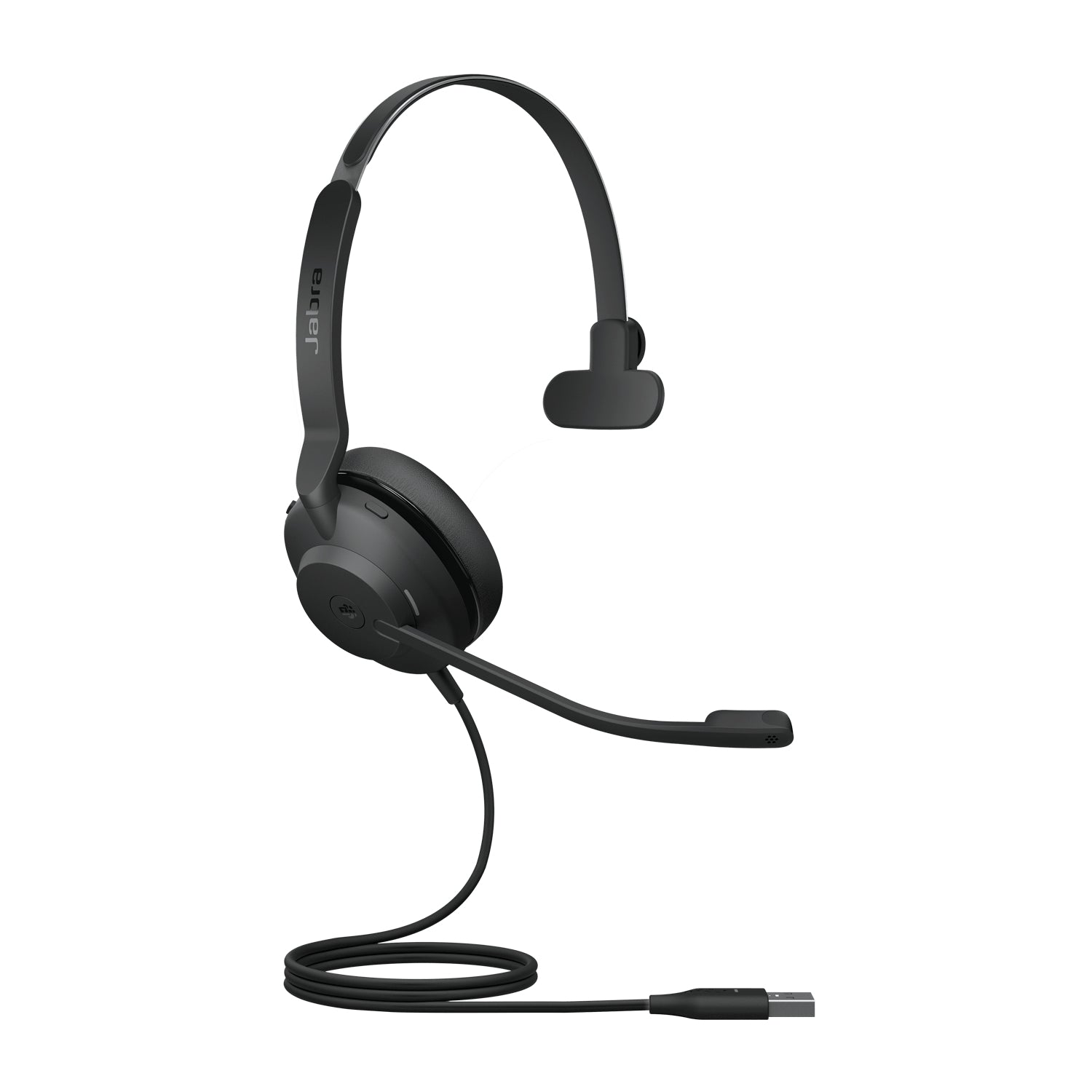 Jabra Evolve2 30 MS Mono - Auscultadores - no ouvido - com cabo - USB - Certificado para Microsoft Teams