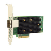 Broadcom HBA 9400-8e - Controlador de memória - 8 Canal - SATA 6Gb/s / SAS 12Gb/s / PCIe - baixo perfil - RAID (expansão de disco rígido) JBOD - PCIe 3.1 x8