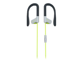 Energy Sport 1 - Auscultadores intra-aurais com microfonoe - intra-auricular - montagem sobre a orelha - com cabo - macaco de 3,5 mm - amarelo